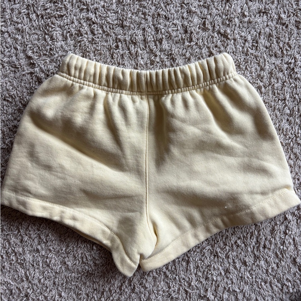 Essentials Kids Yellow Shorts